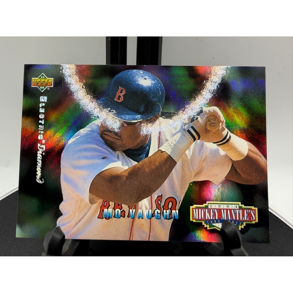 1994 Upper Deck Mickey Mantle's Long Shots Electric Diamond #MM19 Mo Vaughn